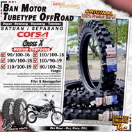 BAN MOTOR TRAIL CORSA MT CROSS X NON TUBELESS BAN NON TUBLES DEPAN MOTOR TRAIL RING 16 18 19 21