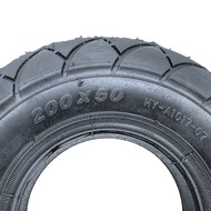 LDHL 8 Inch Electric Scooter Tire 200X50 Tubeless Solid Tire for Emicro Electric Scooter