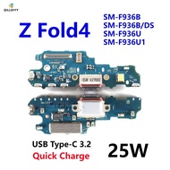 USB Charger Charging Port Dock Connector Mic Board For Samsung Galaxy Z Fold4 F936B F936B/DS F936U F
