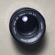 Canon FD 135mm f/3.5 S.C. (Breech-lock Money Back)