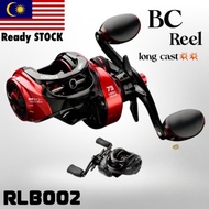 AquaTackle - 【RLB002】High Quality BaitCasting Reel Mesin BC Fishing Reel  Long Casting BC Murah 10KG