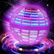Flying Orb Boomerang Ball LED Lights Flying Spinner Drone Magic Ball Flying Ball Toy Luminous Toys H