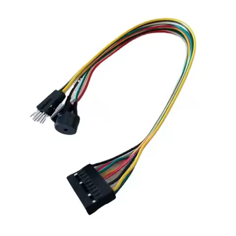 All-In-One PC DIY Host Speaker / Reset & Power Switch HDD LED Jumper Line Flat Cable Replace Q-Conne