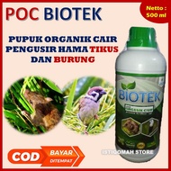 PROMO COD AMAN POC BIOTEK 500ML Pupuk Organik Cair Obat Hama Tikus Pada Tanaman Padi - Obat Pengusir Hama Tikus Di Sawah - Obat Pengusir Hama Tikus - Obat Pembasmi Hama Tikus - Obat Semprot Hama Tikus - Obat Pencegah Hama Tikus - Obat Hama Tikus Di Sawah