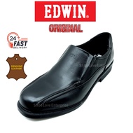 LEATHER EDWIN KASUT KULIT HITAM LELAKI UNIFORM / PEJABAT LELAKI EDWIN MEN LEATHER OFFICE UNIFORM BLA