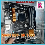 Main H97 Gigabyte-ASUS-MSI dòng cao SK1150 hàng zin chính hãng