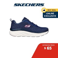 Skechers Online Exclusive Women Sport D'Lux Walker Daily Beauty Shoes - 149815-NVY - Air-Cooled Memory Foam, Sneakers