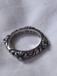 克羅心Chrome Hearts十字花戒指