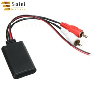 In Stock Car Wireless Bluetooth-compatible Receiver Module Aux Adapter Music Audio Stereo Receiver For 2rca Interface Vehicles【fast】