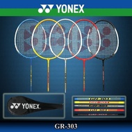 YONEX GR 303 HUNDRED POWERTEK BADMINTON RACKET ORIGINAL 100 PERCENT BONUS BAG COVER