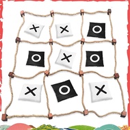 Giant Tic - -Toe Outdoor Game Instant Setup, No Assembly Bean-Bag Toss Games Set,Giant - for Adults