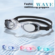 [WAVE] Goggle Swim Gogle Googles Swimming Unisex Swimming Anti-fog Swim Goggle Glasses with Sport Sw