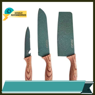 Buy Now! Amazonas 130931 Knife Pisau Dapur Kitchen Potong Cut Makanan Cook Masak Perkakas Set (3pcs) - [Local Ready Stocks] iGOZO