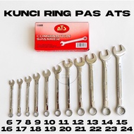 ATS ring spanner 6 7 8 9 10 11 12 13 14 15 16 17 18 19 20 21 22 23 24 mm ATS combination spanner