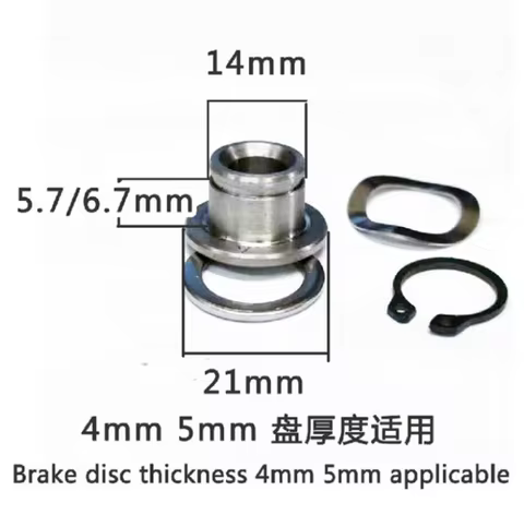 Motorcycle Brake Disc Floating Disc, Stainless Steel Live Rivets , Free Disassembly And Assembly Hig