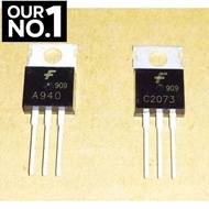 10Pcs Original 2SA940 2SC2073 Transistor A940 C2073 TO-220