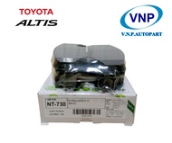 ผ้าเบรคหน้า สีเขียว TOYOTA ALTIS ปี2008-2018 ยี่ห้อ COMPACT (1ชุด)