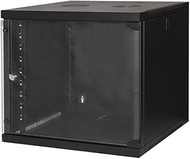 Connetto ARMADIO Rack 19" Clutch 9 units per wall (A) 490X (L) 540 X PROFONDITA' 600 MM. Colour Blac