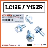 lc135 y15 y15zr ysuku y15z y100 y110 front footrest screw tapak skru set foot rest skru stepbar scre