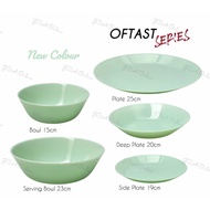 PINGGAN IKEA / IKEA Plate OFTAST Light Green Tableware (Plate, Deep Plate, Side Plate, Bowl,, Servin