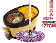 Four-drive mop bucket rotating mop good God drag foot hand pressure hand-free automatic washing