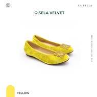 LA BELLA รุ่น GISELA VELVET - YELLOW