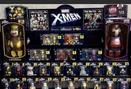 全新未拆 MARVEL『X-MEN』 / Happyくじ「BE@RBRICK」一番賞  (30隻100%+2隻400%)