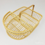 Flat Shoes Shoes Slippers Silk Bamboo Woven Special Basket Frame Basket Wholesale Wearing Room Hotel
