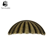 [Serenable] Brass Bowl Furniture Handle Cabinet Handle Furniture Knob Knob Knob Cabinet Door Drawer 