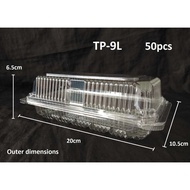 TP-9L - ±50's Plastic Tray / Plastic Open Tray / Disposable Packaging Food Tray / Bekas Makanan