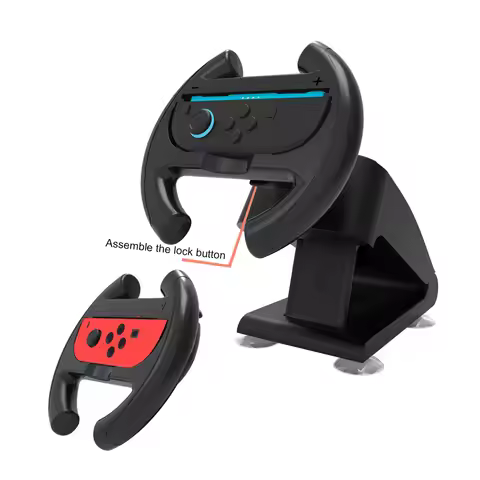 for Switch2 racing steering wheel JoyCon small handle steering wheel chassis for NS2 gamepad steerin