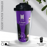 Tumbler BTS J-Hope - Drink Bottle KPOP Merchandise Unofficial PreeMerch