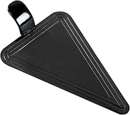 Restaurantware RWP0452B Triangle Black Plastic Cake Server 4 1/2" x 3" 100 count box, 4.5''L x 3.0''