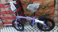 (需預訂)全新pigeon 20吋摺疊單車， Shimano 7速，快拆座通， 一體輪，頭尾碟煞，紮實好踩，精工裝嵌，附有氣泵，單車鎖，全新車免維修，可預約到實體店試車，售價$690