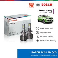 BOSCH ECO LED H7 Halogen Headlight Retrofit Bulb for Proton Savvy Year 2005 - 2011