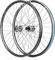 XF2046 Classic MTB Mountain Bike Front &amp; Rear Tubeless Wheelset for Shimano 8-11S - 26/27.5/29" Black Grey