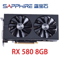 ❉SAPPHIRE RX 580 8GB 2048SP Video Card 256Bit GDDR5 Graphics Cards for AMD RX500 series RX580 8u#zH