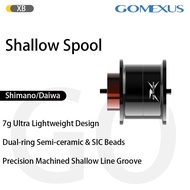 Gomexus Shallow Spool For Daiwa 21/22 Alphas SV TW Rolling Cup Replacement Spare Tackle Accessories