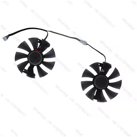 2Pcs/Set,85MM Diameter,Graphics Card Fan,GA91S2H,For Video Cards RX580 8GB RX 580 8G 256 Bit 2048SP,