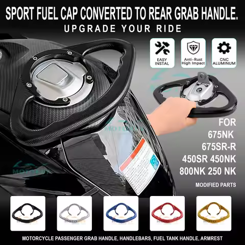 Motorcycle passenger grab handle, fuel tank handle For Suzuki GSXR GSX-R GSX R 600 750 1000 K2 K3 K4