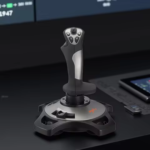 PXN-2113 Pro Joystick Flight Simulator Gamepad Controller PC Flight Simulation Cockpit Stick for PC/