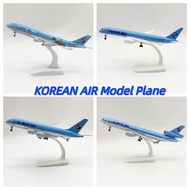 FW 20cm Korean Air Scale Aircraft A350 A380 Model Airplanes B747 Plane Model Md11 Toy Planes Alloy A