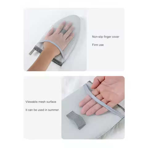 Fabric Handheld Ironing Board Heat Resistant Garment Steamer Ironing Gloves Anti Steam Garment Steam
