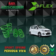 SPRING SPORT 4FLEX LOWERED PERODUA VIVA SET 4PCS