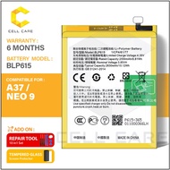 Battery For OPPO A37 NEO 9 BLP615 (2630mAh)