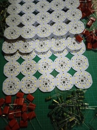 Paket Harga Spesial Bulan Ramadhan PCB lampu LED 10 Watt AC dan komponen lengkap Millar 400 V dan El