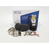 MYTH 6-SIDED LED HEADLAMP H6 H4 HS1 3500LM 6000K AC AND DC M02E 35 WATT