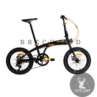 Sepeda Lipat Folding Bike Element Police Milan 16" 8Speed