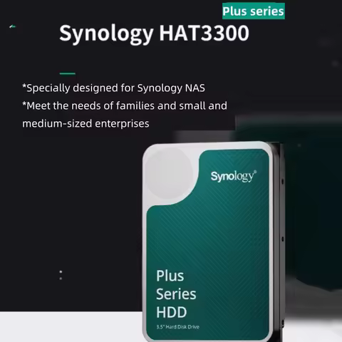 Synology NAS hard drive SATA3.0 7200rpm 256MB 512MB Cache SATA 6.0G/s 3.5 inches SATA HDD HAT3310 2T