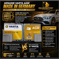 Genuine Original VARTA GERMANY AGM Battery 70AH 80AH 92AH 105AH FOR BMW MERCEDES BENZ POSCHER